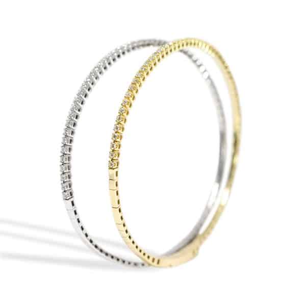 Diamond Flex Bangle